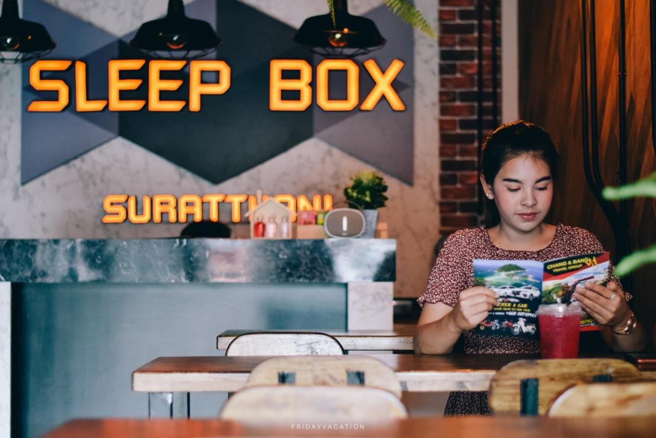 Sleepbox Hostel Suratthani Сураттхани Экстерьер фото