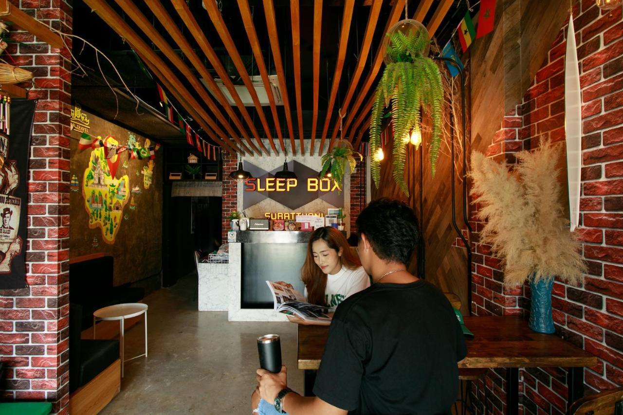 Sleepbox Hostel Suratthani Сураттхани Экстерьер фото