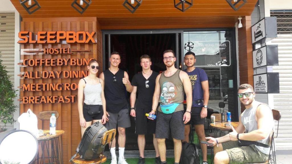 Sleepbox Hostel Suratthani Сураттхани Экстерьер фото